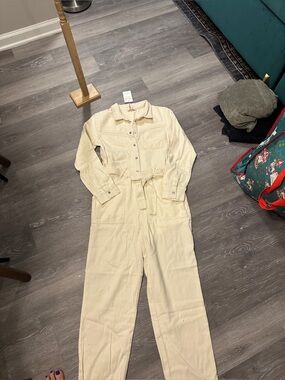 NWT utility jumpsuit